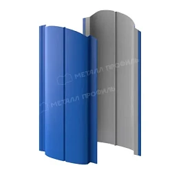 Штакетник Металл Профиль Круглый Ellipse Полиэстер 0,4 фигурный