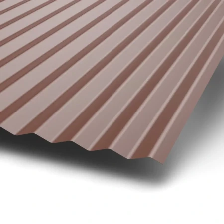 МП-18 (гофра) Puretan 0,5 Ral 8017 МП-18 (гофра) Puretan 0,5 Ral 8017