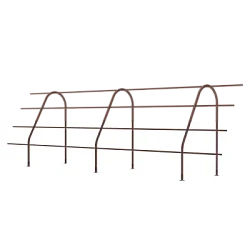 Кровельное ограждение Металл Профиль H-1,2x3 м