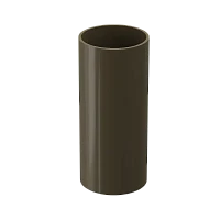 Труба водосточная ПВХ d-85 мм 3 м Döcke Premium каштан RAL 8017