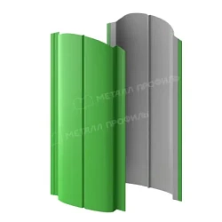 Штакетник Металл Профиль Круглый Ellipse Norman 0,5 фигурный