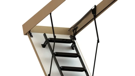 Чердачная люк-лестница Oman Складная 3-х секционная Metal T3 в Туле фото