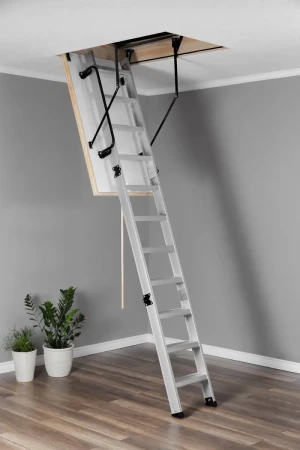 Алюминиевая складная 3-х секционная Alu Profi Lite (70x120x280)