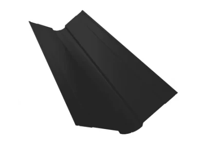 Планка ендовы верхней фигурной Grand Line 100x100 0,5 Satin Matt цвет RAL 9005