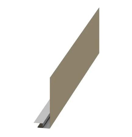 Планка карнизного свеса сложная Металл Профиль 185x50x2000 0,45 Полиэстер цвет RAL 1035