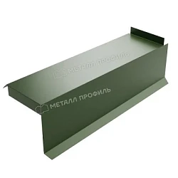 Планка сегментная торцевая правая Металл Профиль 350 мм Puretan 0,5