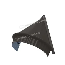 Заглушка конька круглого конусная Металл Профиль Viking E 0,5 Заглушка конька круглого конусная Металл Профиль Viking E 0,5