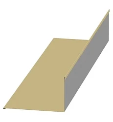 Планка примыкания верхняя Металл Профиль 250x147x2000 Полиэстер 0,45 Планка примыкания верхняя Металл Профиль 250x147x2000 Полиэстер 0,45