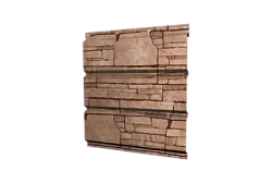 Металлический софит Grand Line Металлический софит  Print Elite 0,45 с частичной перфорацией под камень