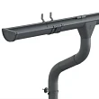 Комплект металлического водостока Аквасистем Премиум d-125x90 мм 6 м/3 м PU Ral 7024 (графитовый серый)