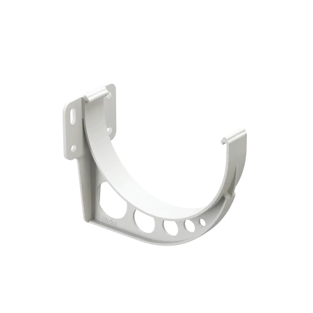 Кронштейн желоба ПВХ d-120 мм Döcke Standard белый RAL 9003