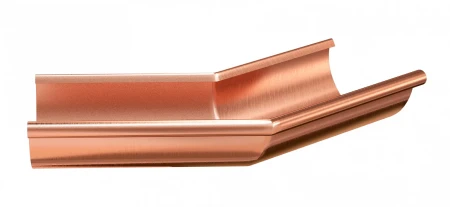 Угол желоба внешний d-150 мм 135 гр Aquasystem Элит 0,6 медный