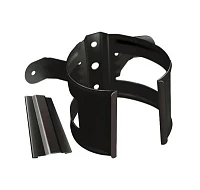 Кронштейн трубы ПВХ d-90 мм на дерево металлический ГрандЛайн коричневый RR 32