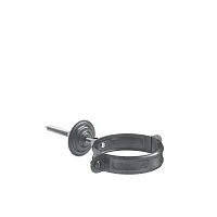 Хомут трубы d-100 мм с комплектом Аквасистем Премиум PU Matt 0,6 RAL 7024