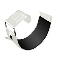 Соединитель желоба d-150 мм Grand Line PE Полиэстер двухсторонний 1,00 RAL 9003