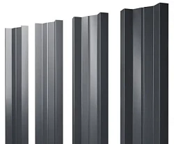 Штакетник Grand Line М-образный Полиэстер двухсторонний 0,45 прямой Штакетник Grand Line М-образный Полиэстер двухсторонний 0,45 прямой