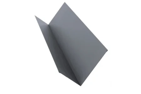 Планка примыкания Grand Line 90x140 0,45 Полиэстер цвет RAL 9006