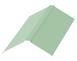 Планка конька плоского Металл Профиль 120x120x2000 Norman 0,5 Планка конька плоского Металл Профиль 120x120x2000 Norman 0,5