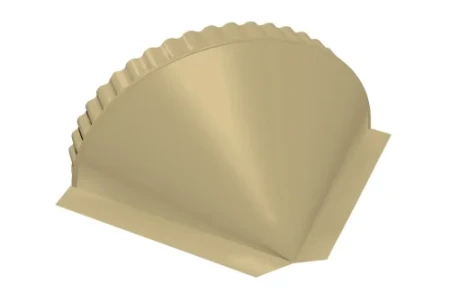 Заглушка конусная Grand Line 0,45 Полиэстер цвет RAL 1014