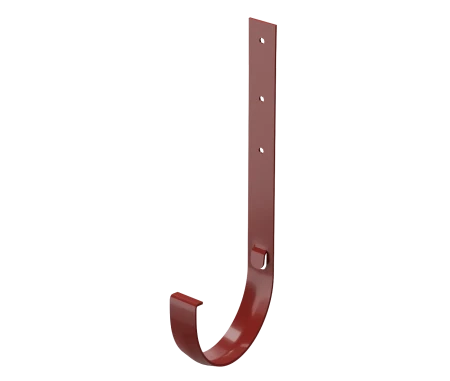 Кронштейн желоба ПВХ d-120 мм металлический Döcke Standard красный RAL 3005