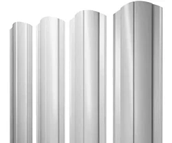 Штакетник Grand Line Полукруглый Slim Pural 0,5 фигурный