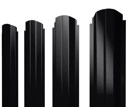 П-образный PurLite Matt 0,5 RAL 9005 фигурный