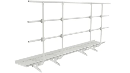 с ограждением для фальцевой кровли 3 м 