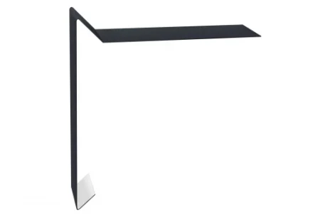 Планка ветровая для мягкой кровли Grand Line 130x25x100 0,45 Полиэстер цвет RAL 7024