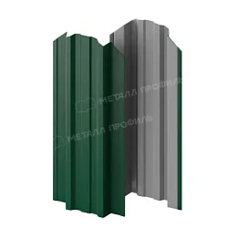 Штакетник Металл Профиль Прямоугольный Trapeze Purman 0,5 фигурный