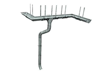 Кронштейн трубы на дерево d-100 мм Grand Line Optima 0,55 Оцинкованный