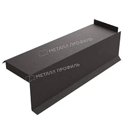 Планка сегментная торцевая правая Металл Профиль 400 мм VikingMP E 0,5 Планка сегментная торцевая правая Металл Профиль 400 мм VikingMP E 0,5