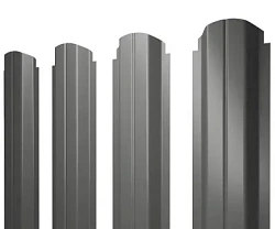 Штакетник Grand Line П-образный Полиэстер 0,45 фигурный