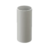 Труба водосточная ПВХ d-100 мм 3 м Döcke Lux пломбир RAL 9003