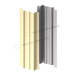 Штакетник Металл Профиль Прямоугольный Lane Norman 0,5 прямой