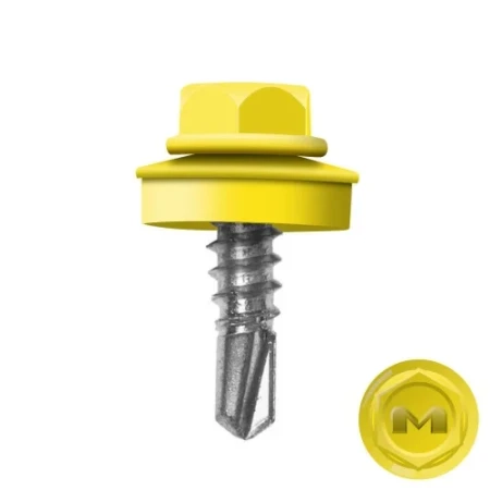 Саморез по металлу Daxmer 4,8х19 Ral 1018