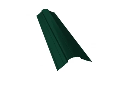 Планка конька фигурного Grand Line 70x70 0,45 Полиэстер цвет RAL 6005