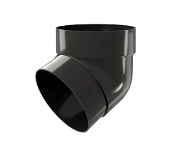 Колено трубы d-90 мм 67° ПВХ Grand Line