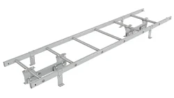 Кровельная лестница Borge New Line для фальцевой кровли 1,8 м