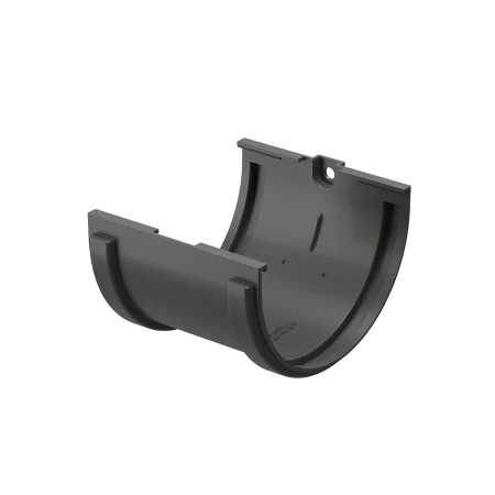 Соединитель желоба d-120 мм ПВХ Döcke Standard серый RAL 7024