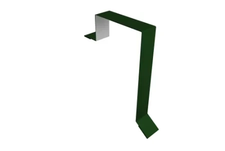 Планка торцевая (фронтонная) фальц Grand Line 60x97 0,5 Satin цвет RAL 6005