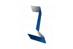 Планка примыкания для мягкой кровли Grand Line Полиэстер 0,4 Планка примыкания для мягкой кровли Grand Line Полиэстер 0,4