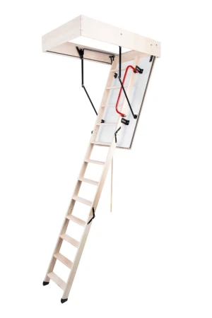 Чердачная люк-лестница Oman Складная 3-х секционная противопожарная Maxi EI45 в Туле фото
