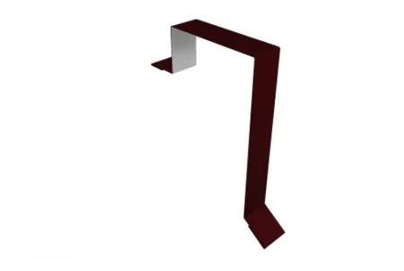 Планка торцевая (фронтонная) фальц Grand Line 60x97 0,45 Drap цвет RAL 3005