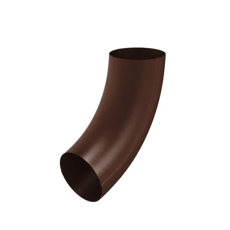 Колено трубы d-100 мм Aquasystem Premium Pural Matt 0,6 RAL 8017