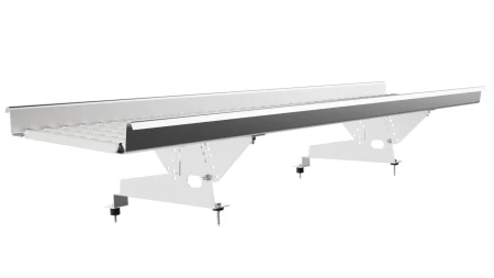 для металлочерепицы с высокой ступенькой (шаг обрешетки 350 мм) 1,5 м Оцинкованный 