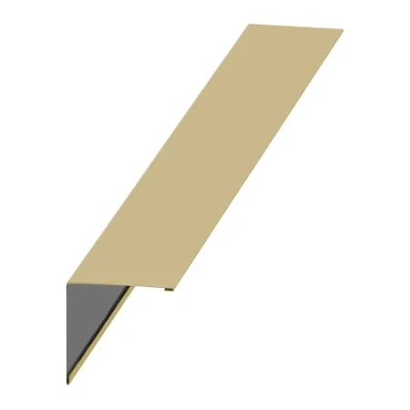 Планка угла наружного Металл Профиль 115x115x2000 0,45 Полиэстер цвет RAL 1014