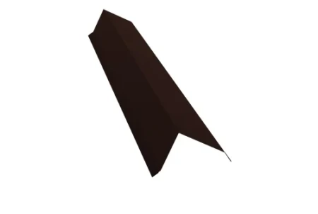 Планка торцевая Grand Line 80x100 0,45 Drap цвет RR 32