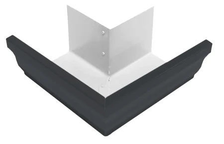 Угол желоба наружный 90 гр. Grand Line Vortex Matt Полиэстер Matt 0,45 RAL 7024
