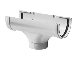 Воронка желоба ПВХ d-120x85 мм Döcke Premium