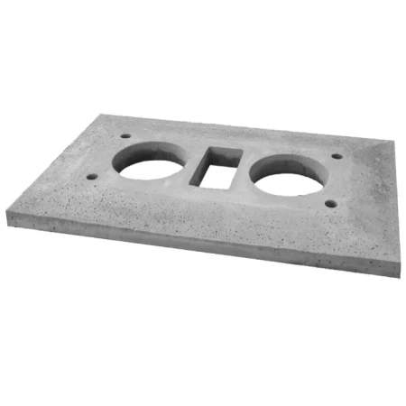 Консольная плита Schiedel Uni для двухходового дымохода с вентканалом Ø-160/160 мм